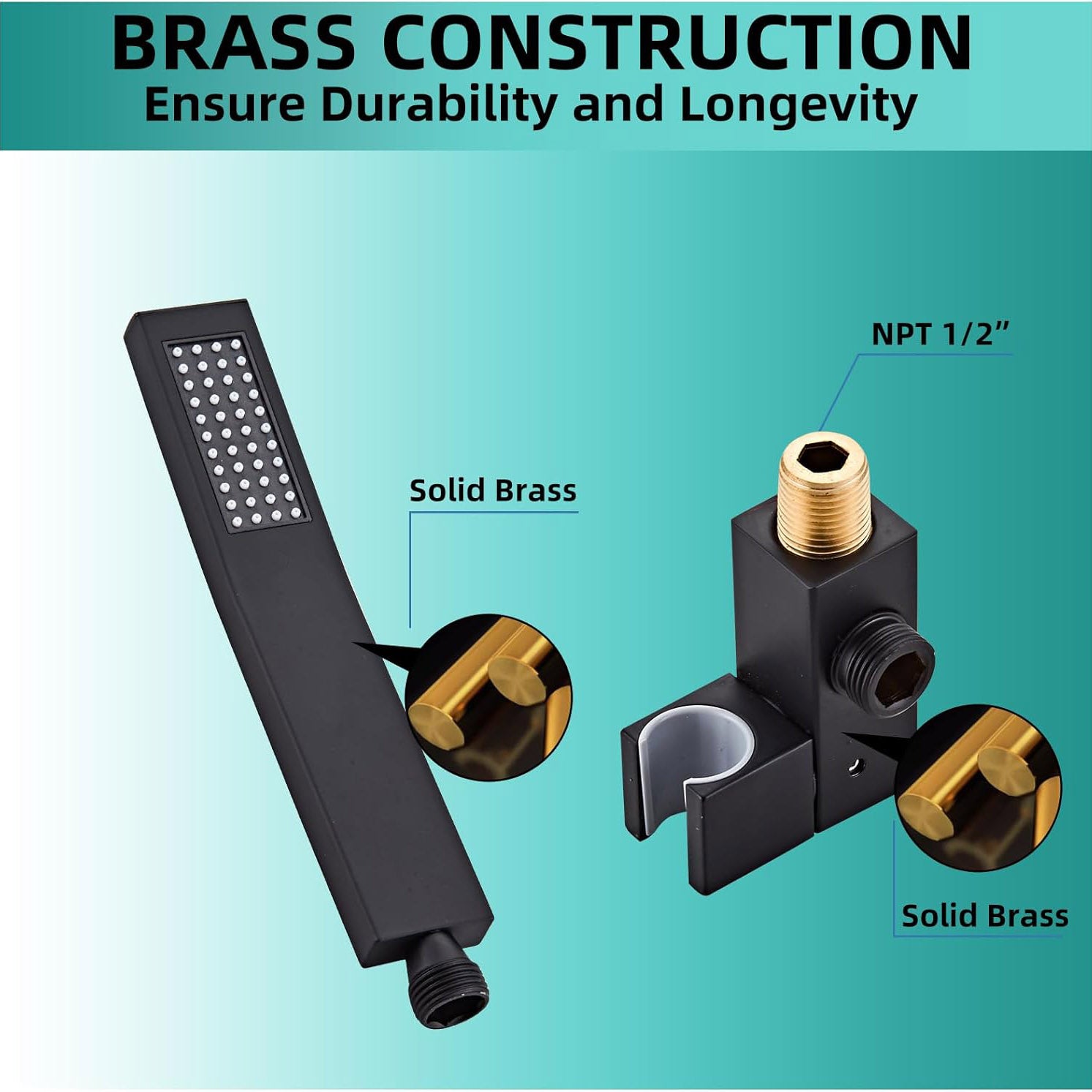 AquaNurture Showerheads and Components Thereof
