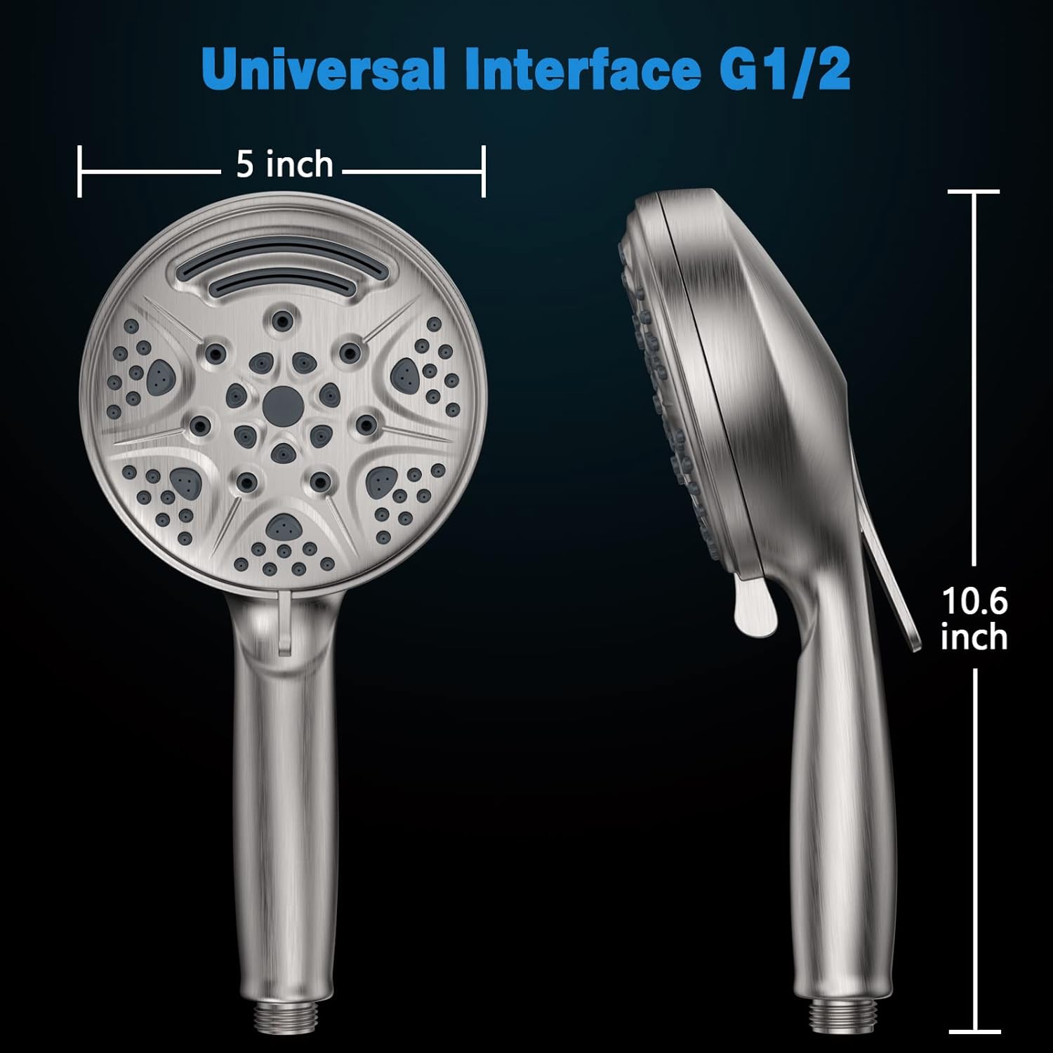 AquaNurture 9 Function Hand-held showers ABS