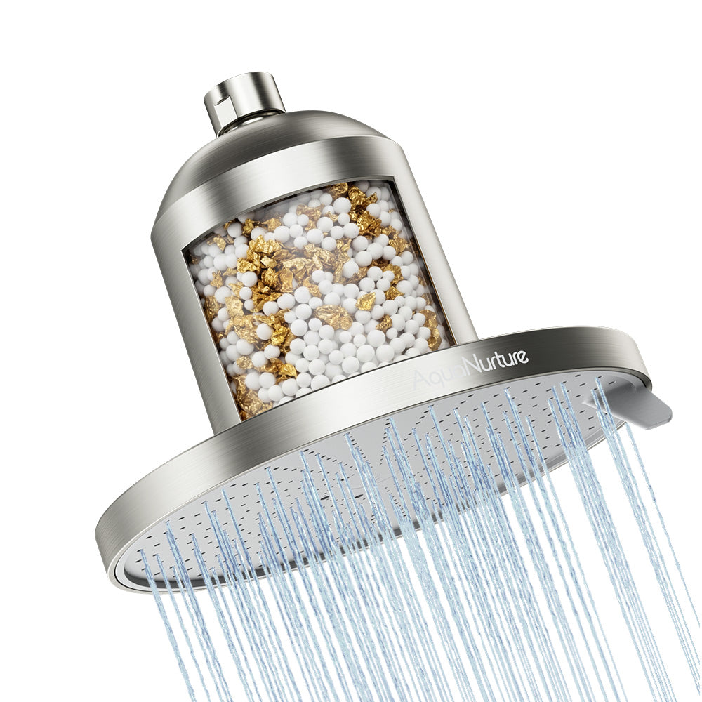 AquaNurture Filtered Shower Head with 1 Built-in Filter