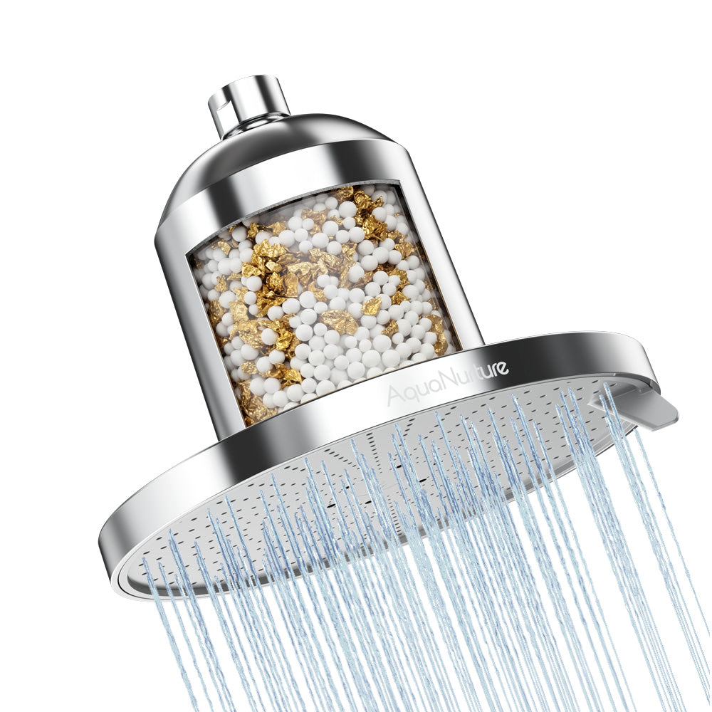 AquaNurture Filtered Shower Head with 1 Built-in Filter