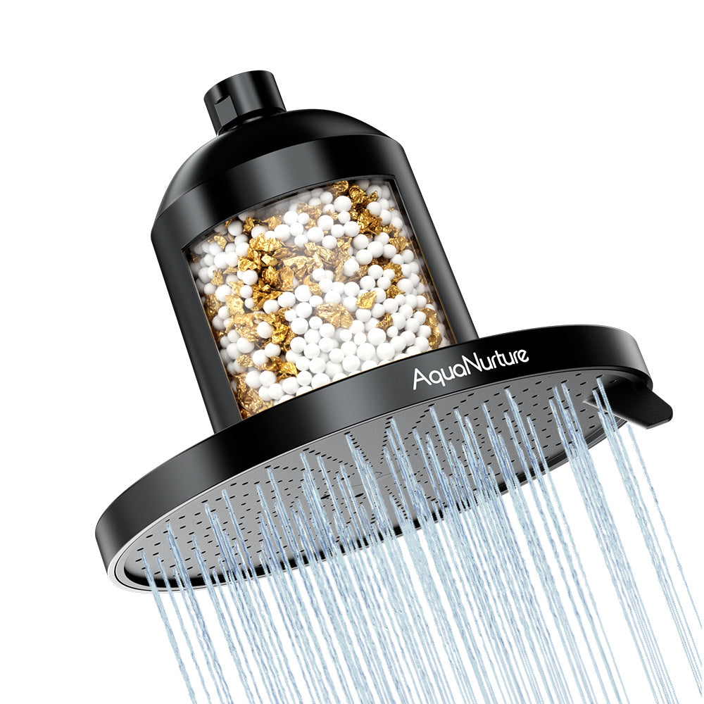 AquaNurture Filtered Shower Head with 1 Built-in Filter