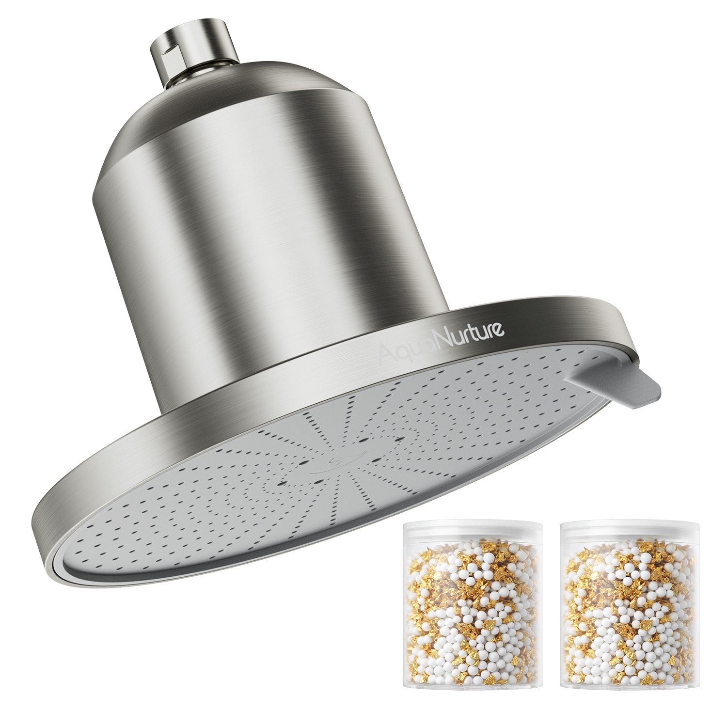 AquaNurture Filtered Shower Head with 2 Replacement Filters