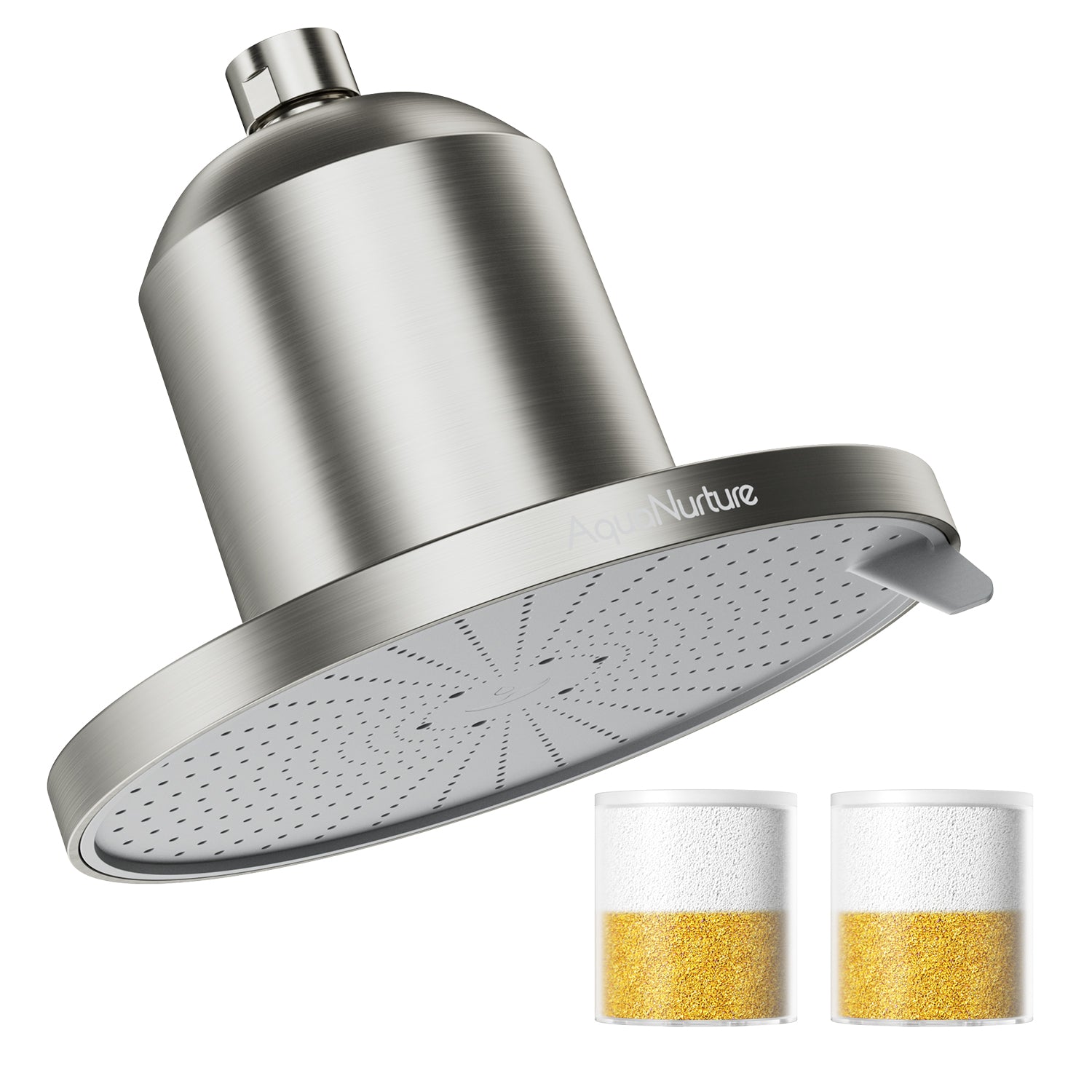 AquaNurture Filtered Shower Head with 2 Replacement Filters