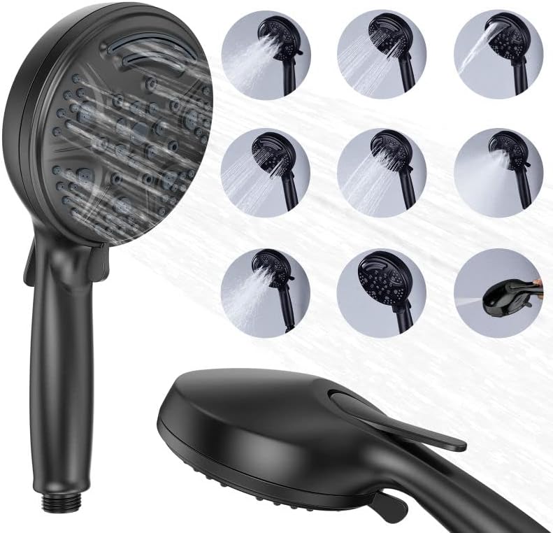 AquaNurture 9 Function Hand Showers Head ABS