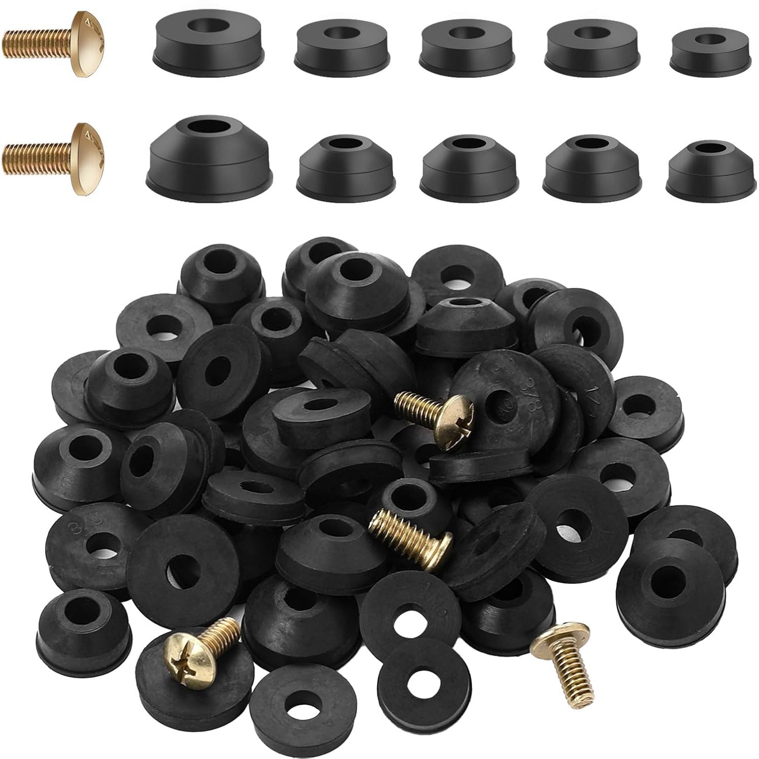 AquaNurture Washers for Water Faucets 58Pcs