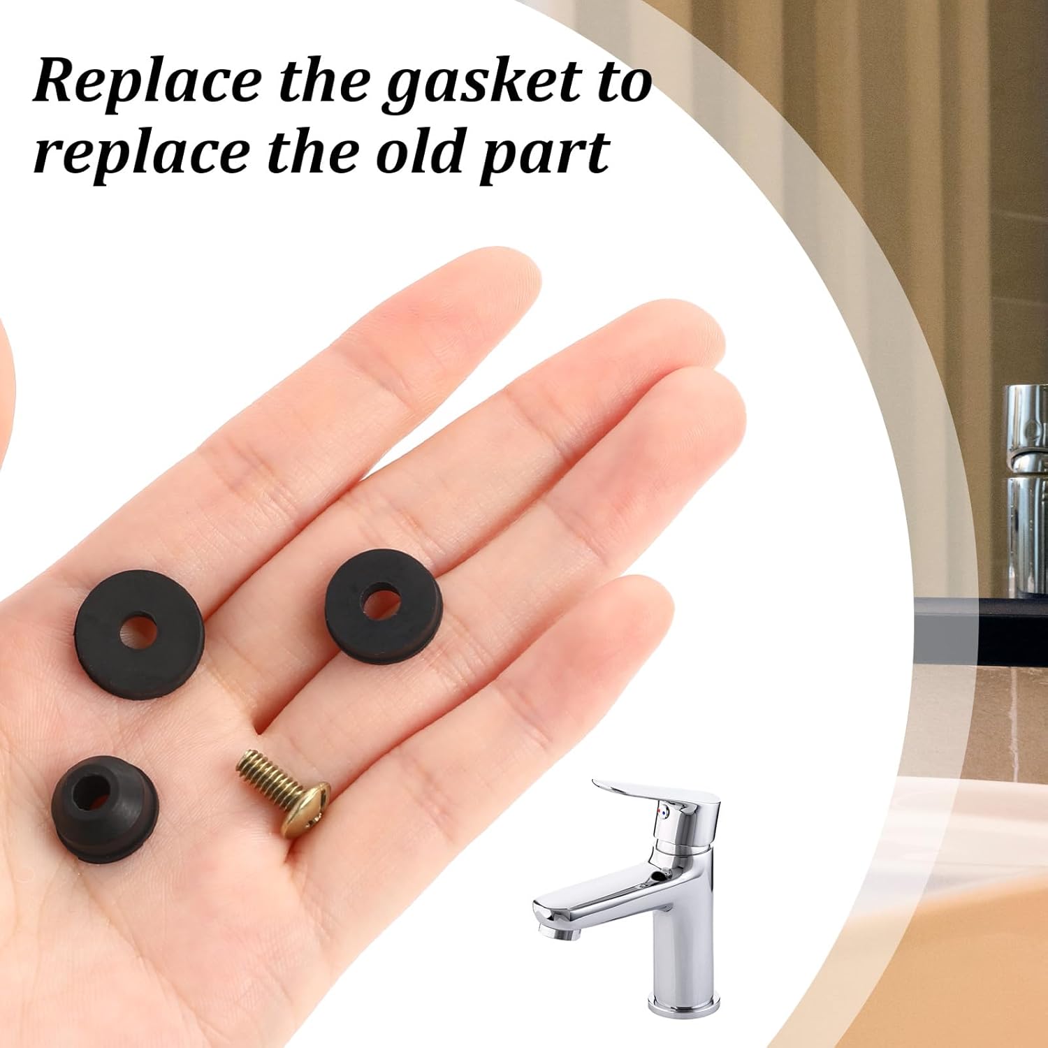 AquaNurture Washers for Water Faucets 58Pcs