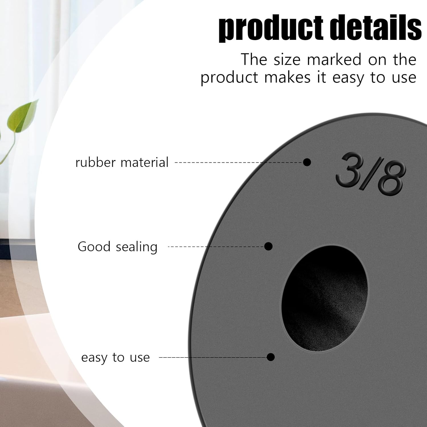 AquaNurture Washers for Water Taps 58Pcs