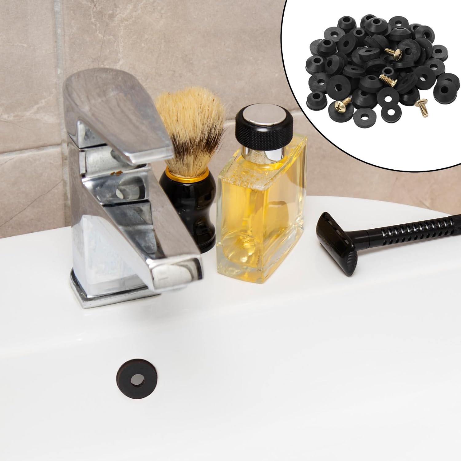 AquaNurture Washers for Water Taps 58Pcs