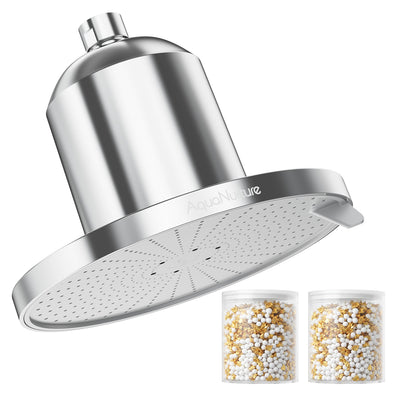 AquaNurture Filtered Shower Head with 2 Replacement Filters